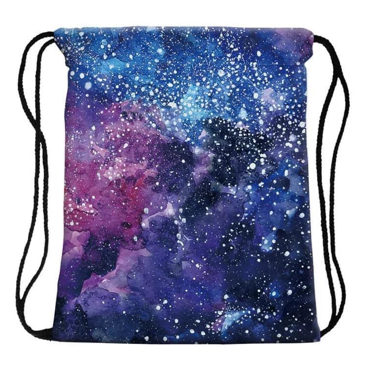Galaxy Drawstring Bag